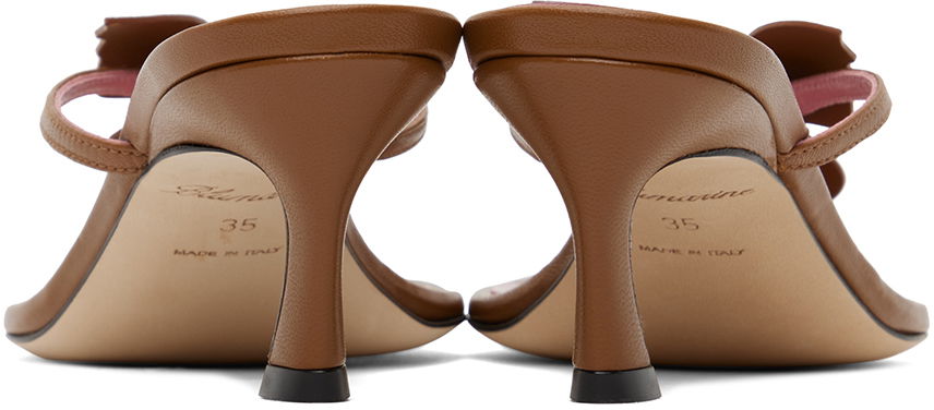 Skovård Blumarine Blumarine Butterfly 119 Heeled Sandals Brun | 6A4529P0062S3168, 1