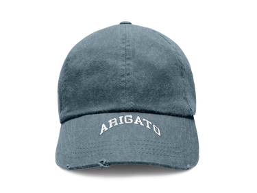 Keps AXEL ARIGATO Klein Distressed Cap Blå | X2239003, 0