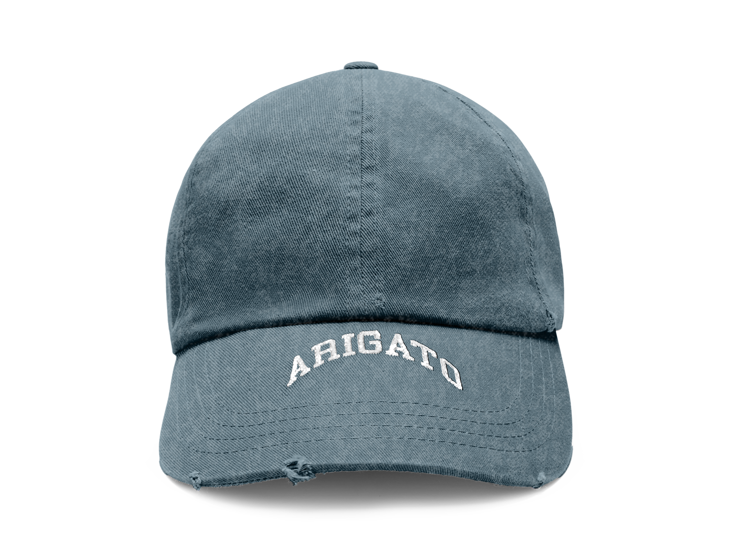 Keps AXEL ARIGATO Klein Distressed Cap Blå | X2239003, 0