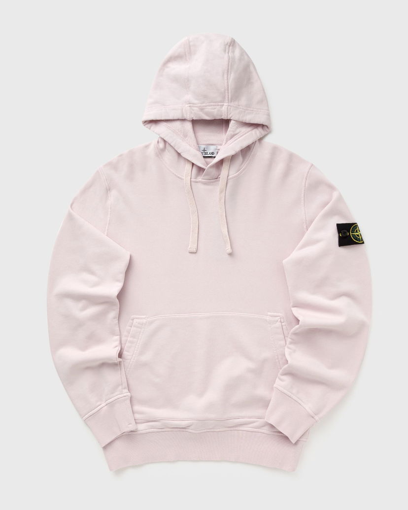 Sweatshirt Stone Island Hooded Sweatshirt with Kangaroo Pocket Rosa | K2S156100062S0051.V0080