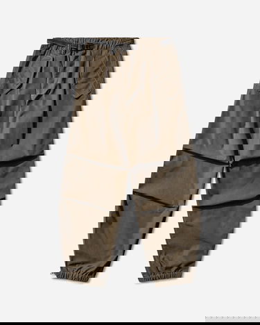 Byxor and wander High Count Cloth Side Zip Hem Pants Brun | 5745282096 182, 1