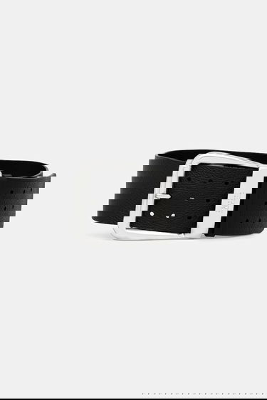 Bälten Maison Margiela MM6 Maison Margiela Leather Belt Svart | SA5TP0016.P8326.T8013, 0