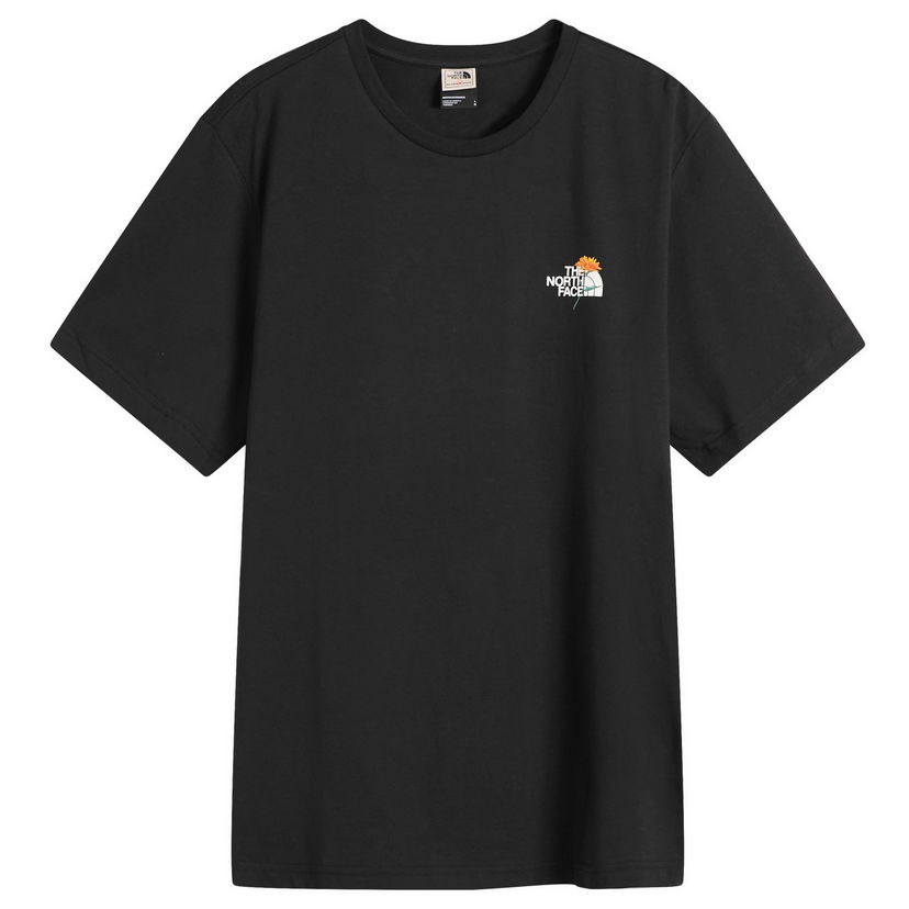 T-shirt The North Face Men's UTMB T-Shirt, Size Small Svart | NF0A8F65JK3