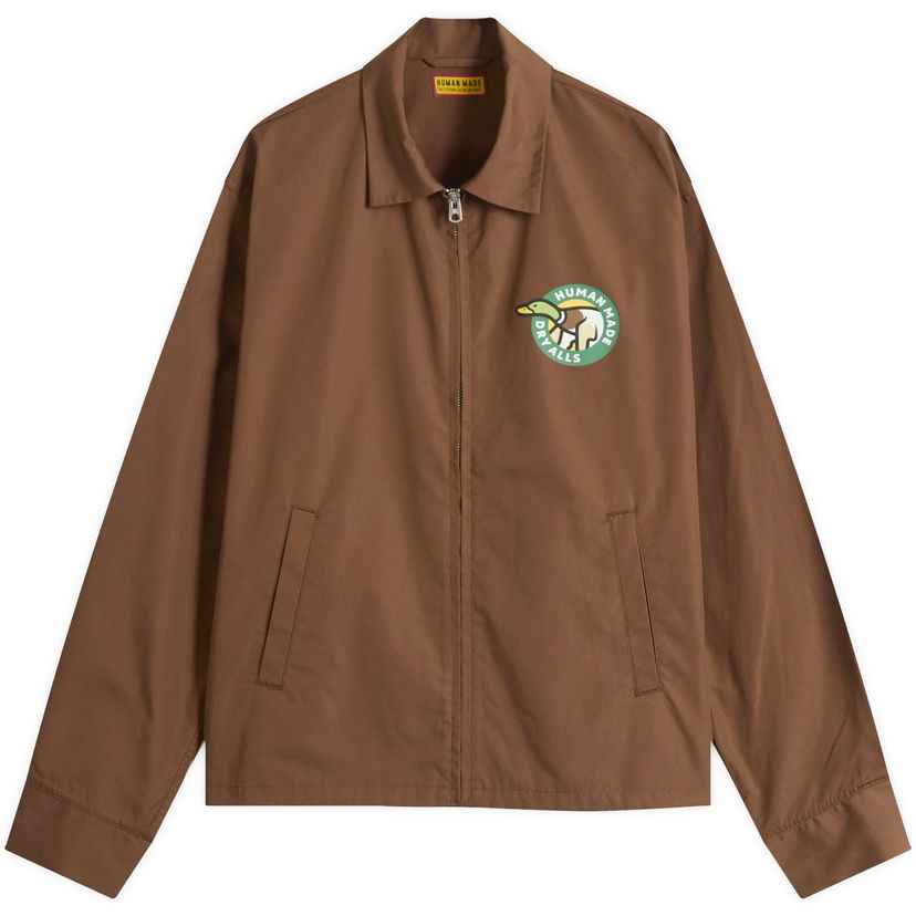 Jacka Human Made Human Made Drizzler Jacket, Size Large Brun | HM30JK037-BRN