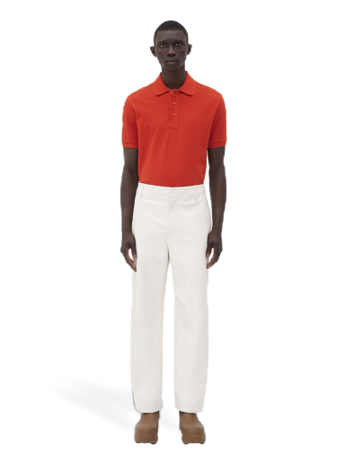 Polotröja Bottega Veneta Polo Tee Röd | 682544V01G06022