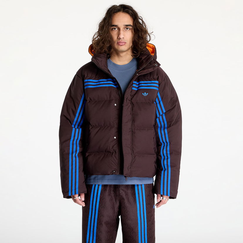 Pufferjacka adidas Originals Jacket adidas Premium Puffer Jacket Shale Brown XL Svart | JL9556