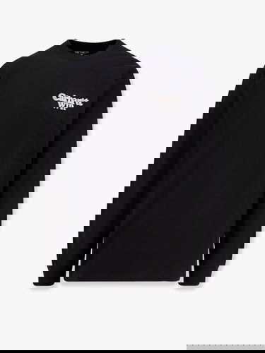 T-shirt Carhartt WIP Black Long Sleeve Graphic T-Shirt Svart | I0344030M4XX, 0