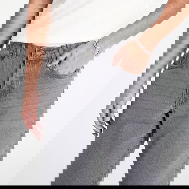 Jeans Urban Classics Urban Classics Heavy Ounce Straight Fit Jeans Grå | TB6396-14127, 1