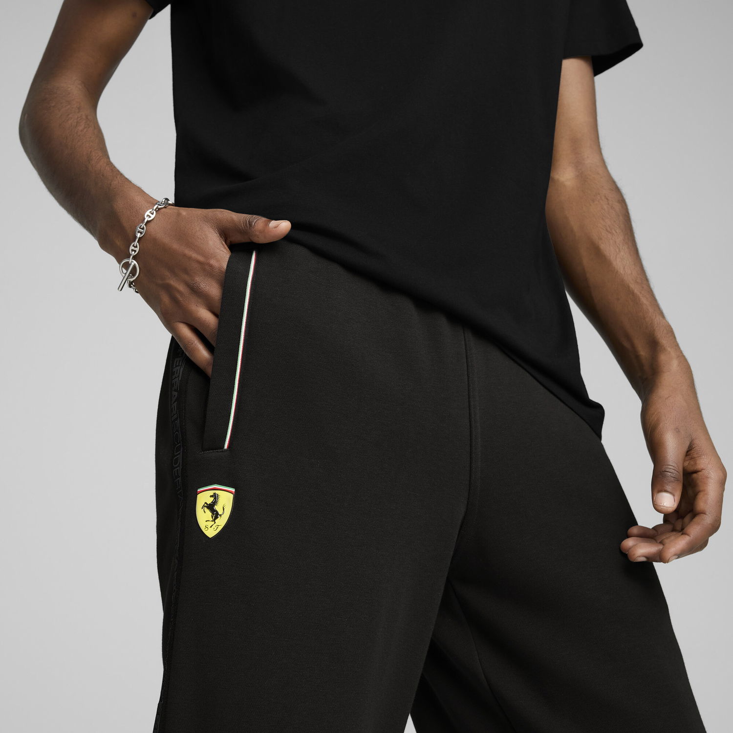 Träningsbyxor Puma Scuderia Ferrari HP Sweatpants Svart | 630183_01, 1