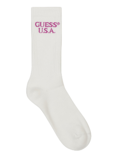 Strumpor GUESS Evan Socks Vit | M3GZ18Z30M0 TWHT