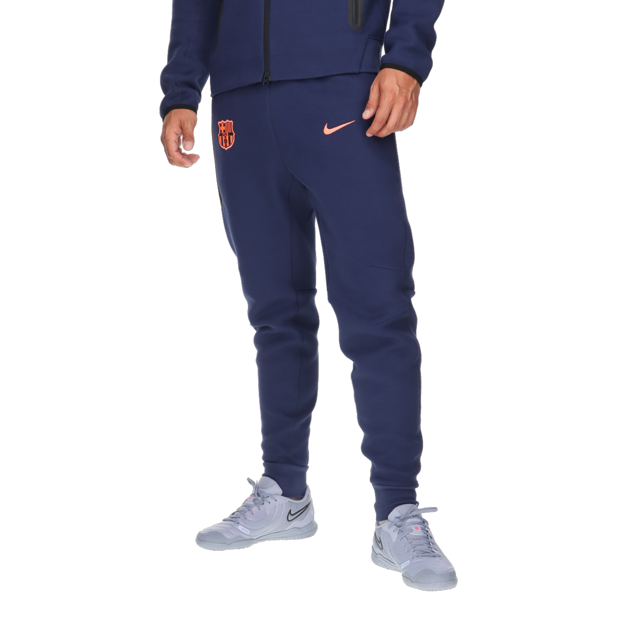 Träningsbyxor Nike FC Barcelona TECH FLEEC JOGGER PANT 3R Mörkblå | HQ1901-410, 0