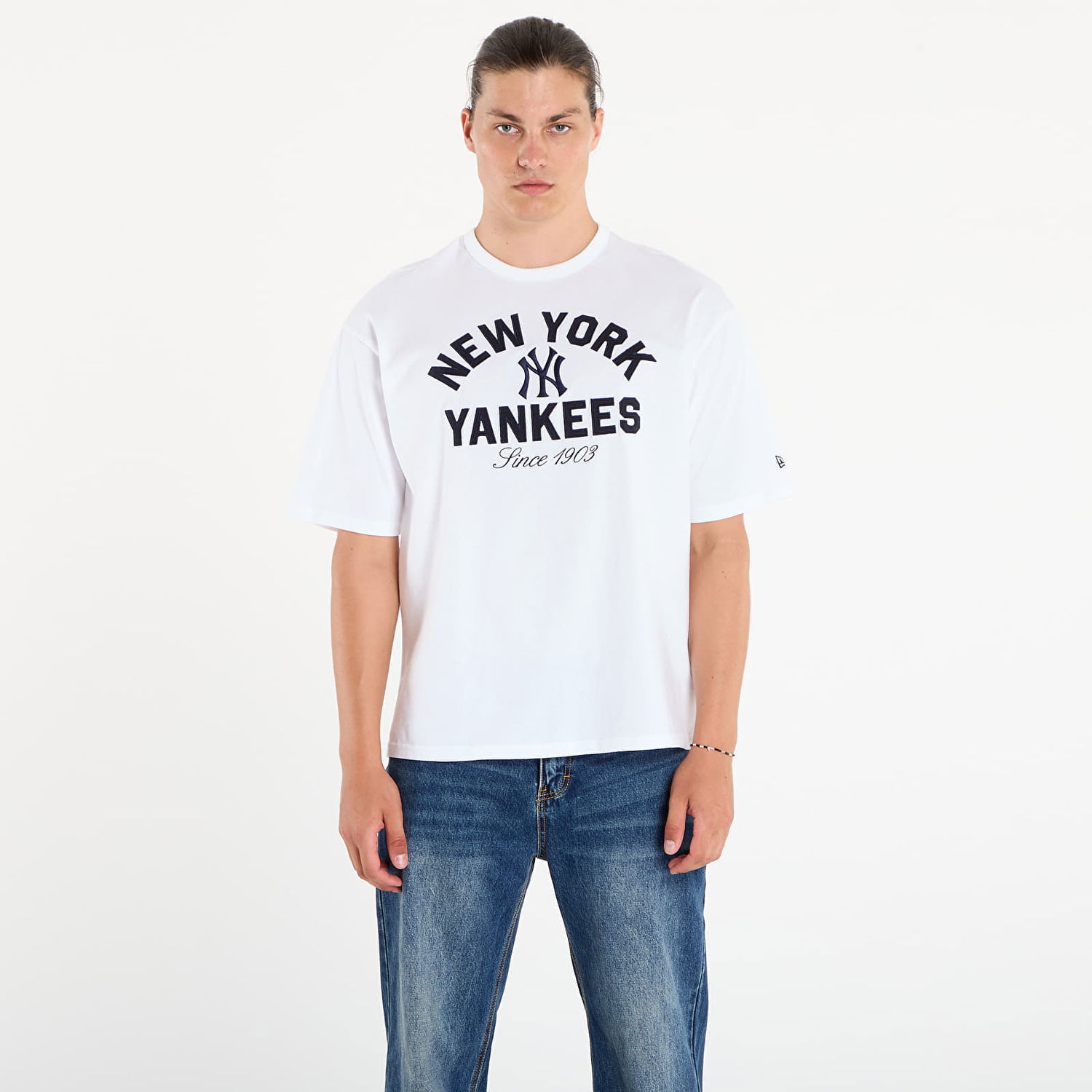 T-shirt New Era New Era MLB Heritage New York Yankees T-Shirt Vit | 60684327, 0
