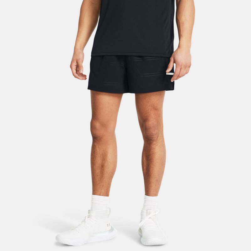 Shorts Under Armour Zone Pro Shorts (12 cm) für Herren Schwarz Svart | 1384141-001