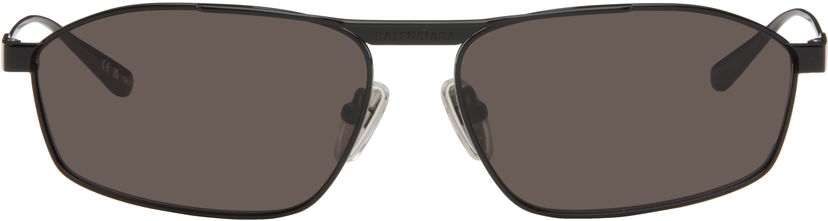 Solglasögon Balenciaga Balenciaga Tag 3.0 D-Frame Sunglasses Svart | BB0416S-001