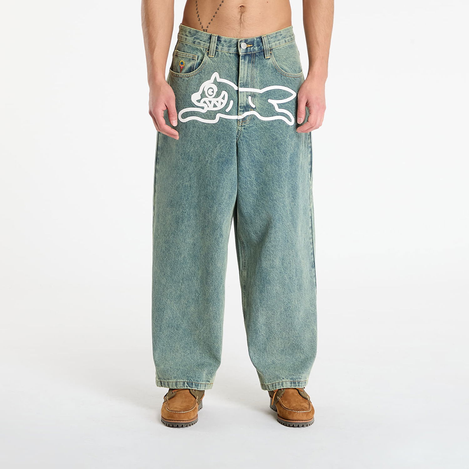 Jeans BILLIONAIRE BOYS CLUB Icecream Running Dog Triple Scoop Denim Pant Vintage Wash 34 Blå | ICD25205 Vintage Wash, 0