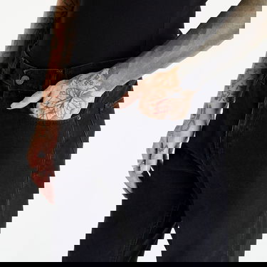 Jeans Tommy Hilfiger Tommy Jeans Ethan Relaxed Straight Jeans Denim Black Svart | DM0DM17396 1BZ, 2