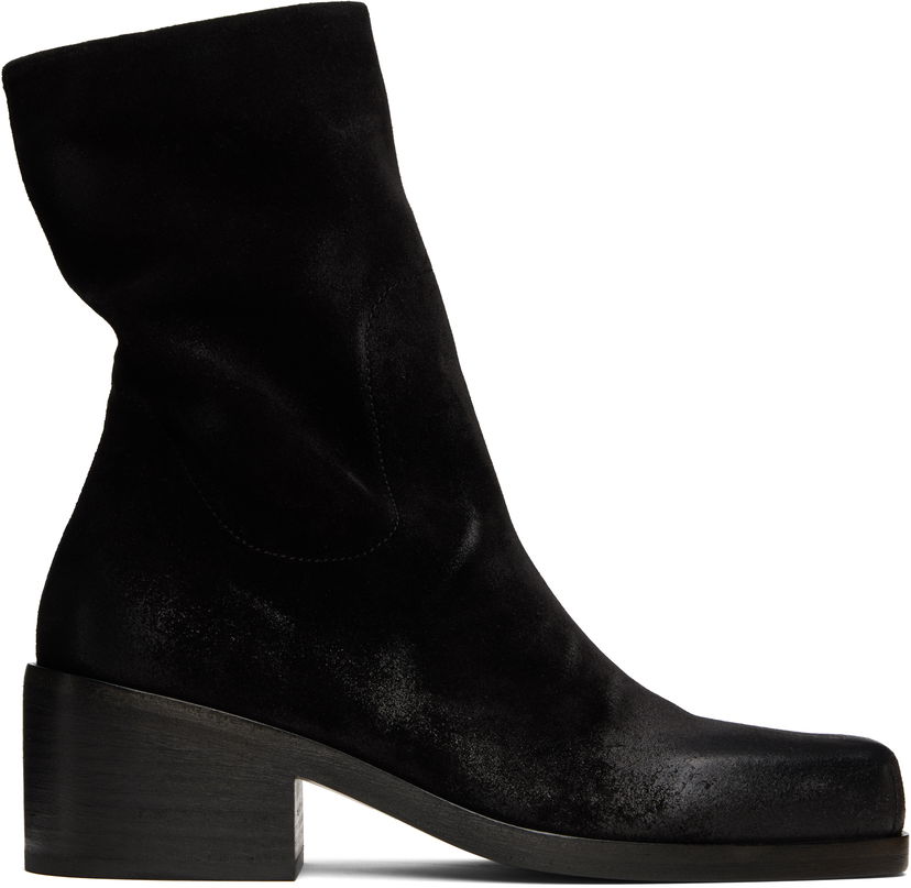 Kläder Marsèll Cassello Suede Boots Svart | MW6665 P024