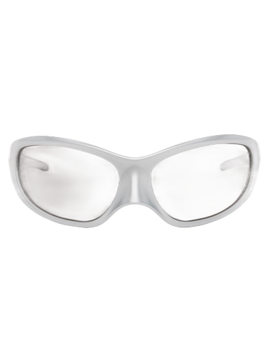 Solglasögon Balenciaga Skin XXL Cat Sunglasses "Silver" Metallisk | BB0252S-005
