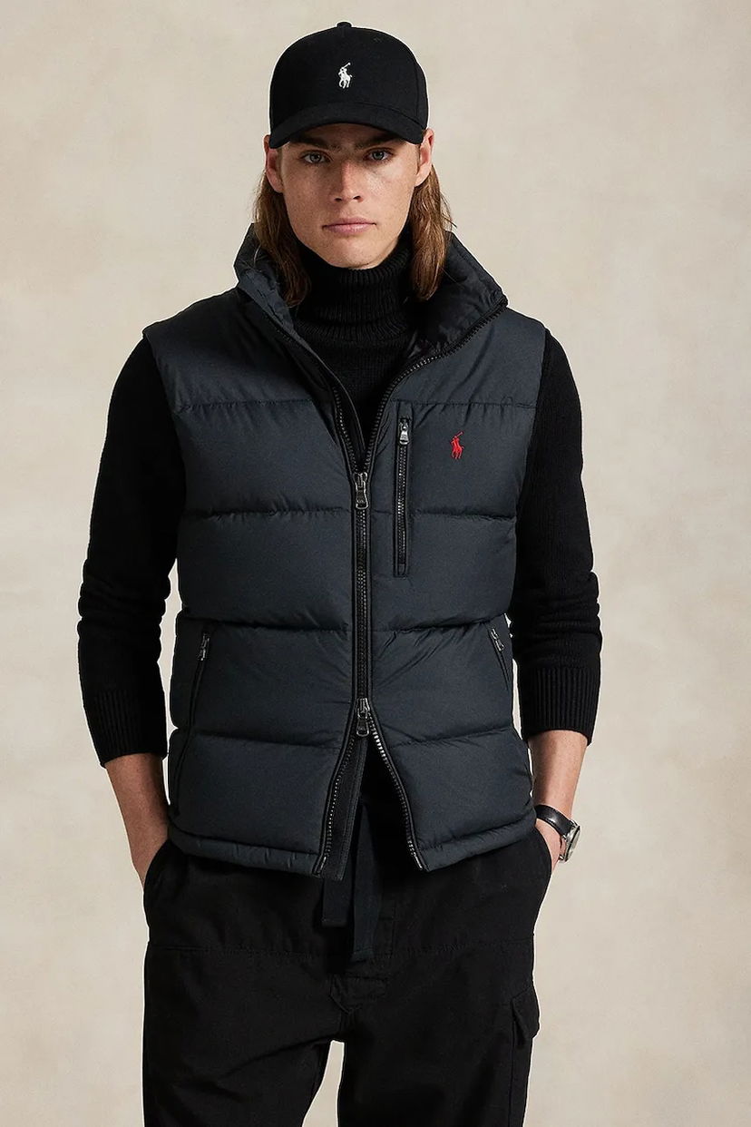 Väst Polo by Ralph Lauren Polo Ralph Lauren Water-Repellent Down Vest Svart | 710968283