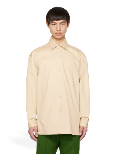 Skjorta AMI Shirt Beige | UJK220.CO0020