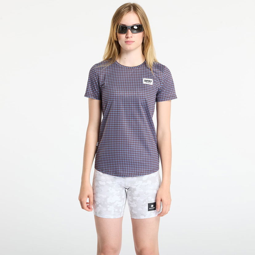 T-shirt Saysky Houndstooth Combat T-Shirt All-Over Print Flerfärgad | OWRSS31C1047