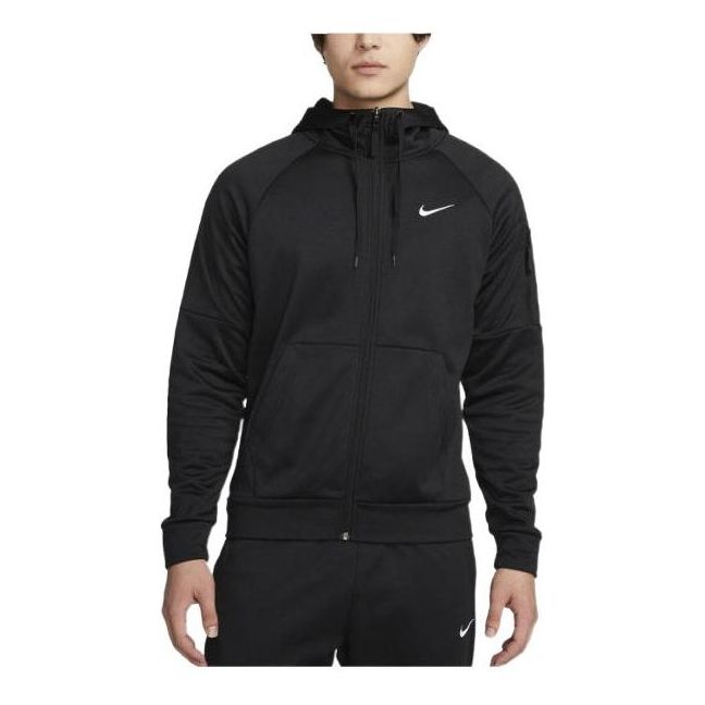 Sweatshirt Nike Therma Fit Full Zip Hoodie Svart | DQ4831-010