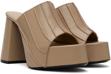 Tillbehör BY FAR BY FAR Brad Heeled Sandals Beige | 23PFBRAMTPNAP, 3