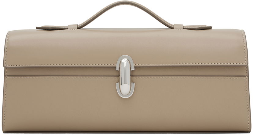 Handväska Savette Taupe Slim Symmetry Pochette Bag Beige | H-014-01-01