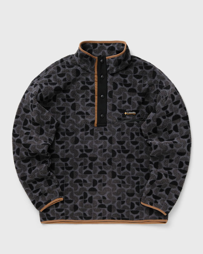 Sweater Columbia Helvetia II Printed Half Svart | 2098461010