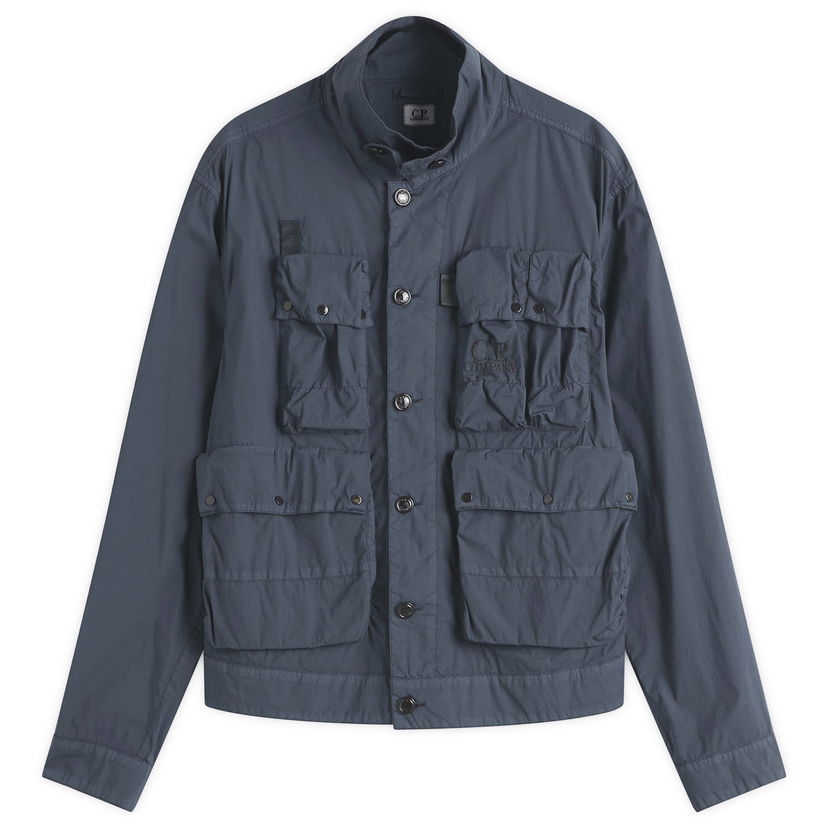 Vindjacka C.P. Company C.P. Company Multi Pocket Short Jacket Blå | 18CMOW020A-006439G-BLU