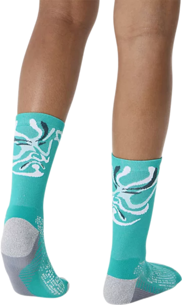 Strumpor Asics Performance Run Crew Socks Turkos | 3013b117-400, 2