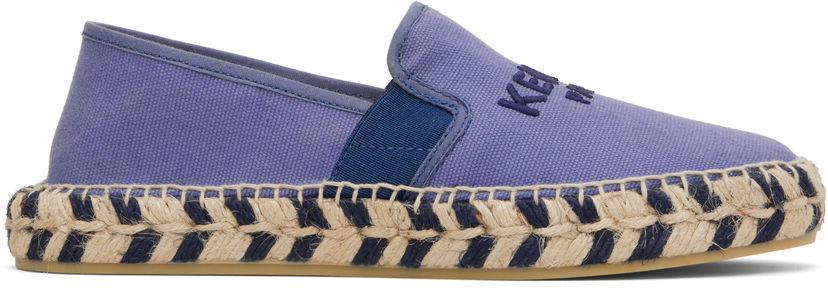 Sneakers och skor KENZO Kenzo Canvas Espadrilles Blå | FF62ES052FS5