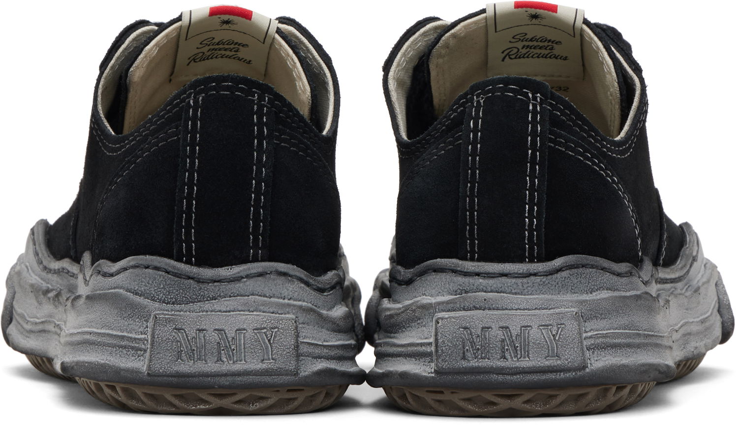 Sneakers och skor Maison MIHARA YASUHIRO Hank OG Sole Low-Top Svart | A13FW732, 1