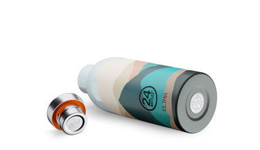 Dricksflaska 24Bottles New Clima Bottle Mountains 500 ml Flerfärgad | CB_050_1857, 3