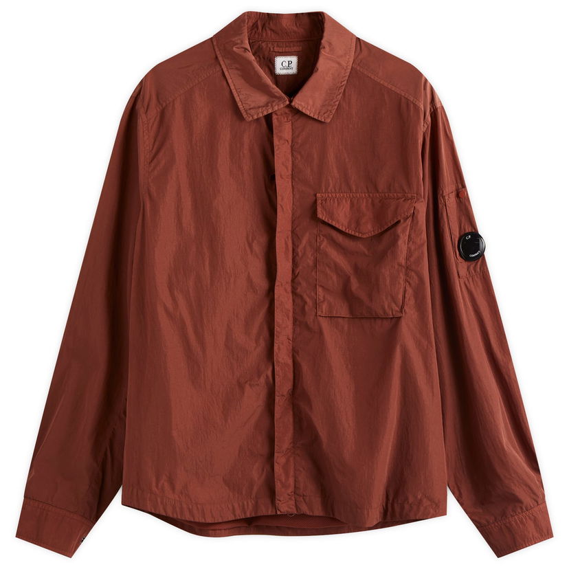 Skjorta C.P. Company C.P. Company Chrome-R Overshirt Röd | 18CMOS095A-005904G-598
