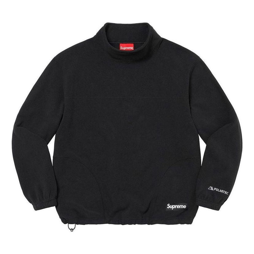 Sweater Supreme Polartec Mock Neck Pullover Svart | SUP-FW22-817