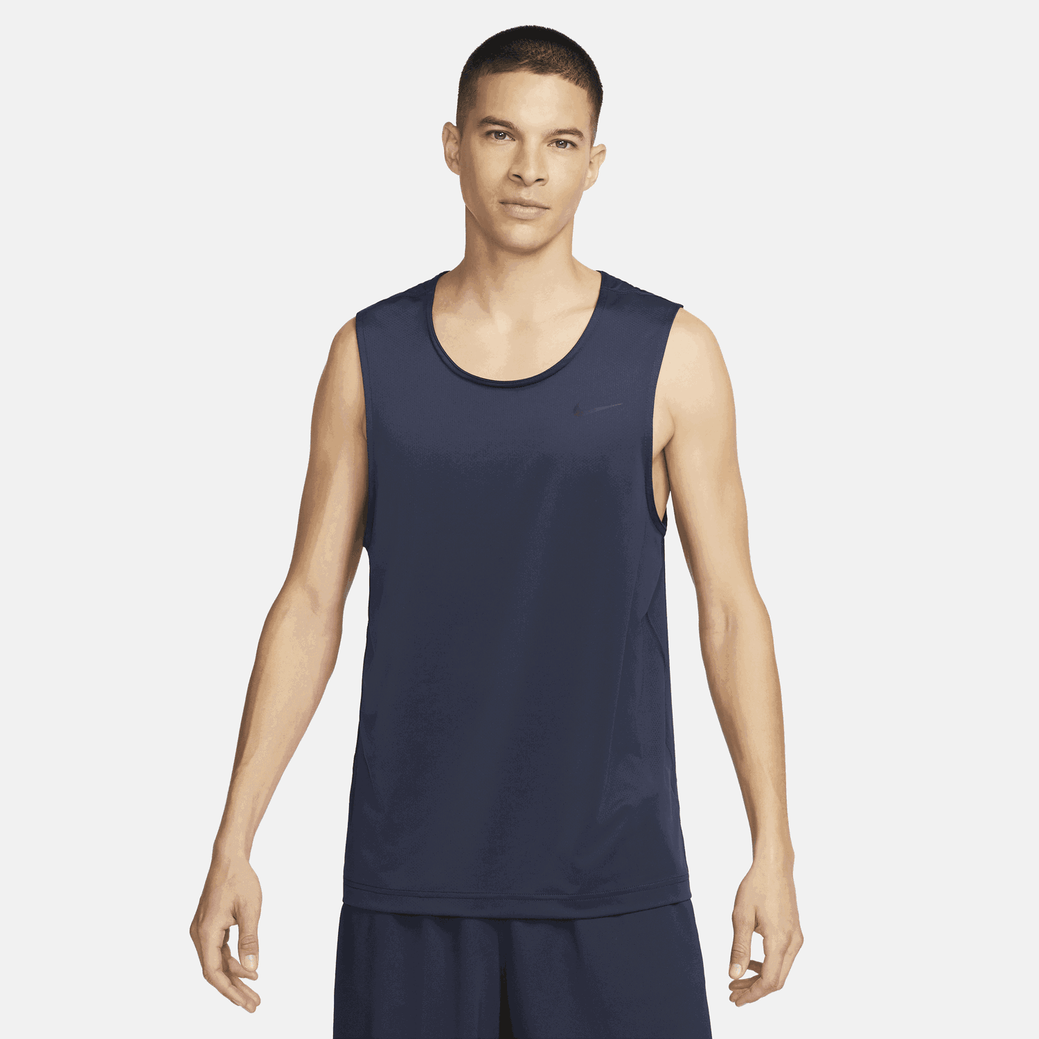 Linne Nike Ready Dri-FIT Fitness Tank Top Mörkblå | DV9813-451, 0