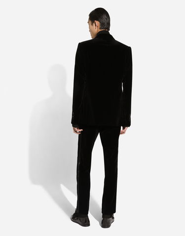 Skjorta Dolce & Gabbana Silk Shirt With Bow Svart | G5ME9TFU1ARN0000, 2