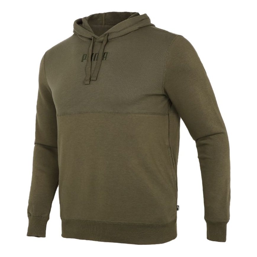 Sweatshirt Puma PUMA Sports Knit Drawstring Hoodie Grön | 846413-44, 0
