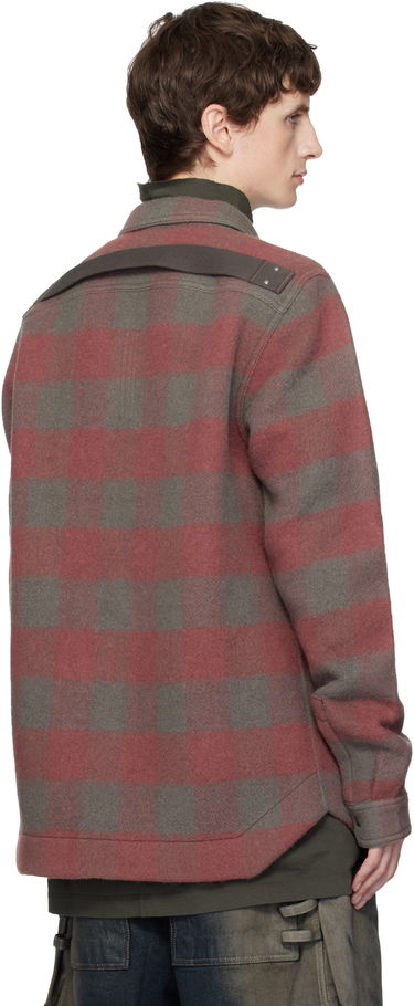 Skjorta Rick Owens Concordians Checked Wool Shirt Flerfärgad | RU02E1744 WJP, 2