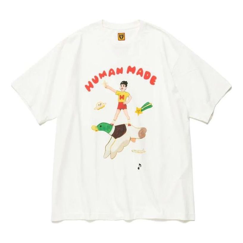 T-shirt Human Made KEIKO SOTOME Graphic T-Shirt Vit | XX24TE006