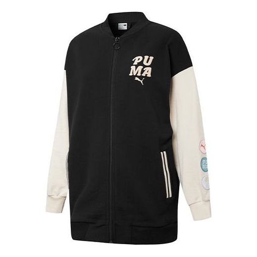 Bomberjacka Puma Retro Colorblock Bomber Jacket Vit | 536309-01, 0