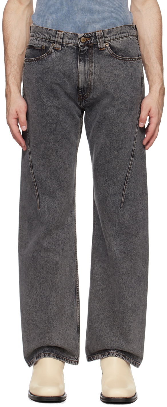 Jeans Y/PROJECT Black Paris' Best Jeans Svart | 207PA002