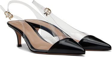 Sneakers och skor Gianvito Rossi Sling Pumps Svart | G95595-55RIC-NUG, 3
