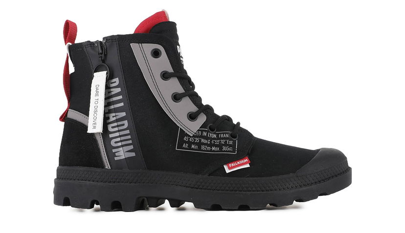 Sneakers och skor Palladium Pampa HI Dare Zip Svart | 79515-010-M