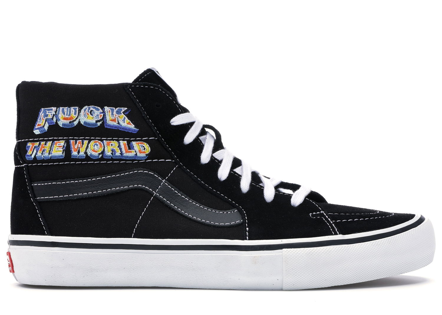 Sneakers och skor Vans Sk8-Hi Supreme Fuck the World Black Svart | VN0A45JDSY1, 0