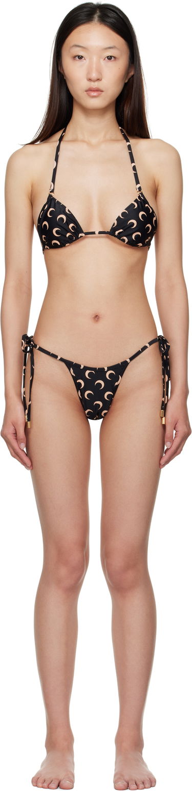 Badkläder Marine Serre Marine Serre Jersey Bikini Svart | WSW011A CJER0003, 0