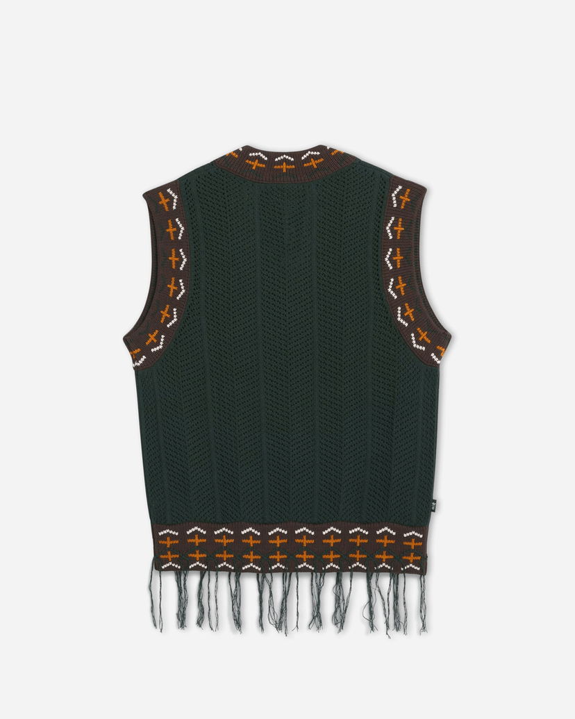 Väst adidas Originals CLOT by Edison Chen Crochet Vest Grön | JP1606