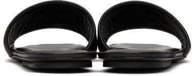 Sneakers och skor Courrèges 'AC' Leather Slide Sandals Svart | 124SSD003CR0052, 1