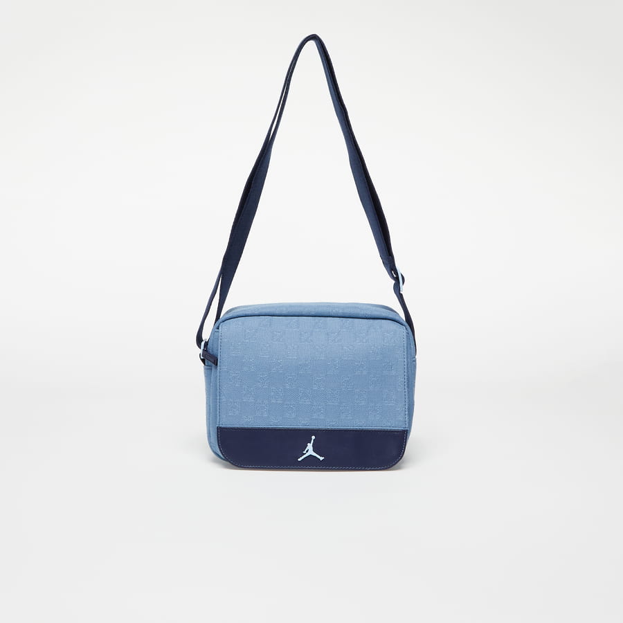 Axelväska Jordan Monogram Crossbody Mini Messenger Bag Blå | MA0760-M0S, 0